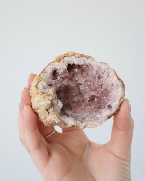 Pink Amethyst Geode