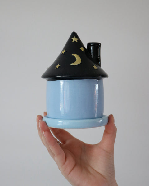 Celestial Cottage Incense Cone Holder