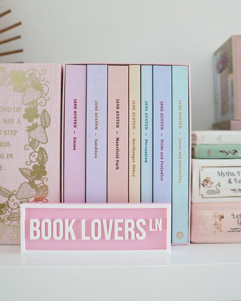 Book Lovers - Book Shelf Sign