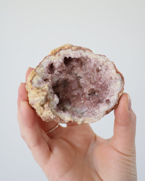 Pink Amethyst Geode