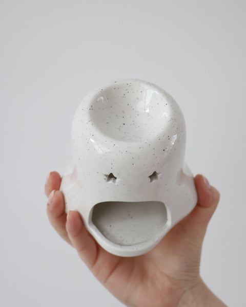 Ghost & Pumpkin Tea light Oil Burner