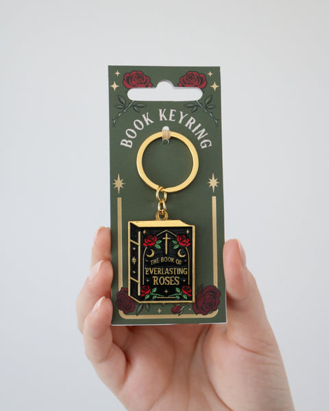 Book Keyring - Everlasting Roses