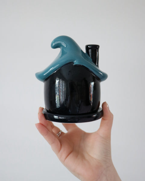 Moonwave Cottage Incense Cone Holder