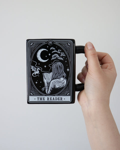 The Reader Book Shaped Mug