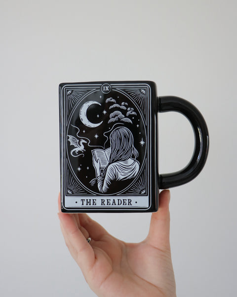 The Reader Book Shaped Mug