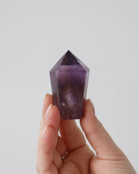 Polished Amethyst Point - 02