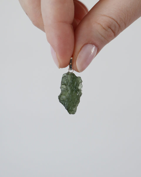 Moldavite Pendant