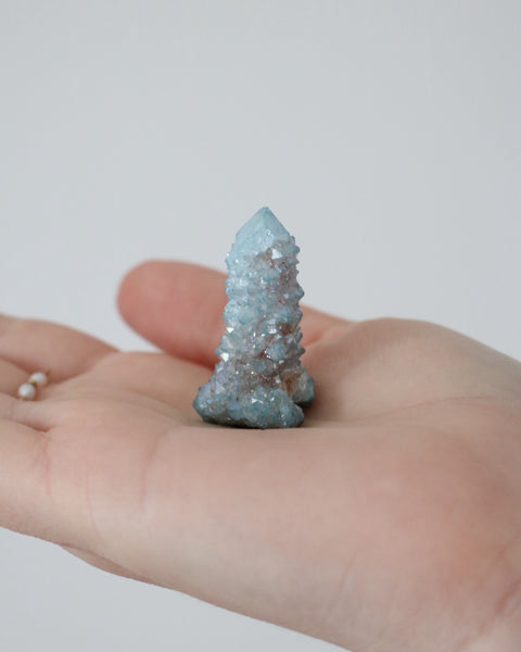 Aqua Aura Spirit Quartz - B