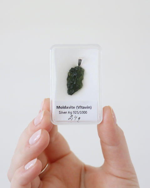 Moldavite Pendant