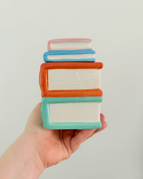 Travel Book Stack Oil Burner and Wax Warmer