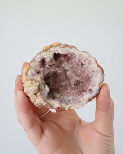 Pink Amethyst Geode