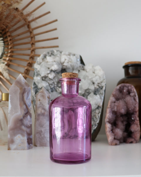 Pink/Purple Apothecary Bottle