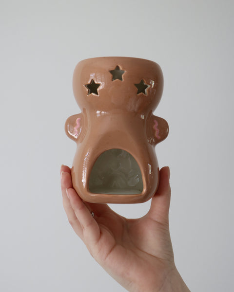 Pink Gingerbread Man - Oil burner