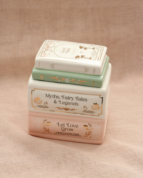 Book Stack Oil / Candle Melt Burner