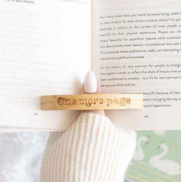One More Page - Thumb Page Holder