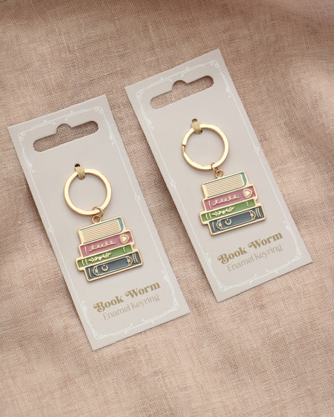Book Haul Keyring