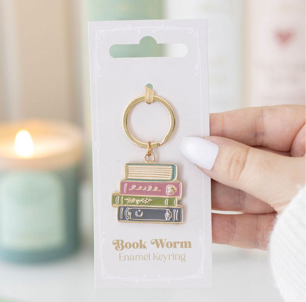 Book Haul Keyring