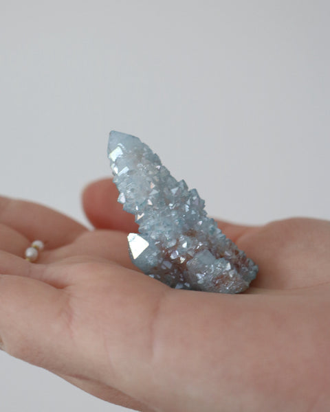 Aqua Aura Spirit Quartz - A