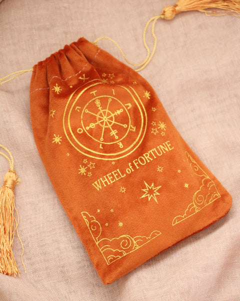 Vintage Tarot Bag - Wheel of Fortune