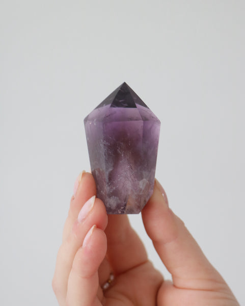 Polished Amethyst Point - 02