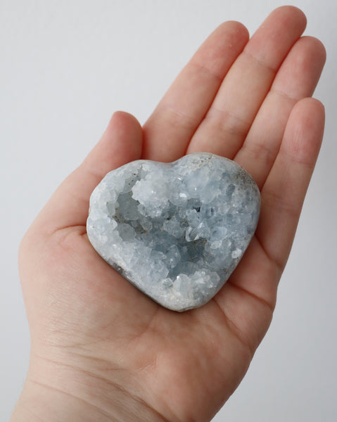 Celestite Heart