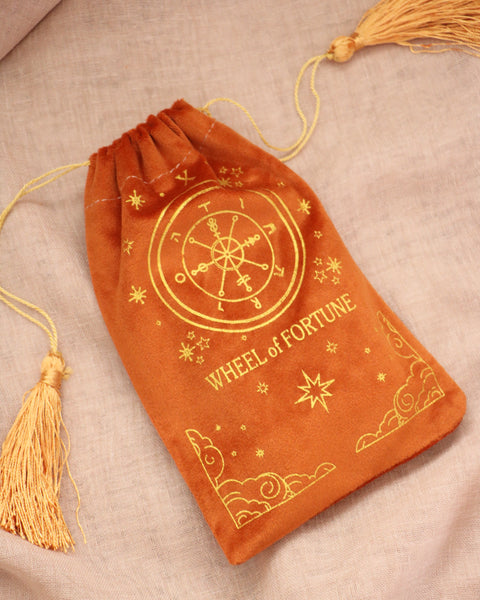 Vintage Tarot Bag - Wheel of Fortune