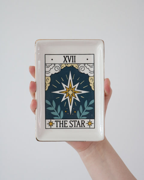 Vintage Tarot Trinket Dish - The Star