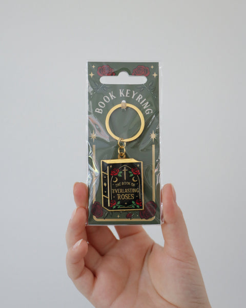 Book Keyring - Everlasting Roses