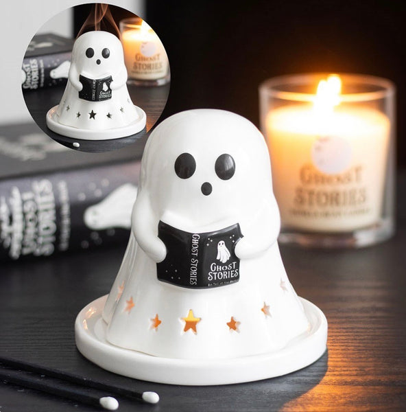 Ghost Stories Tealight and Incense Cone Holder