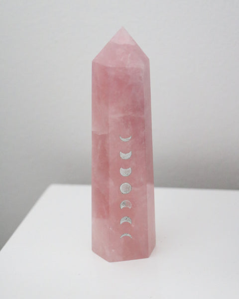 Rose Quartz Moon Phase