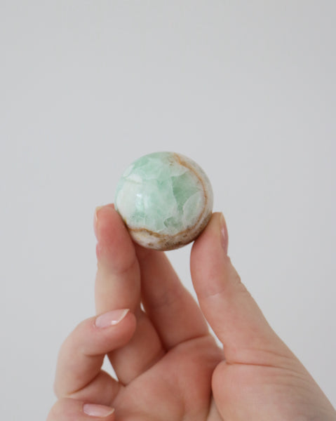 Caribbean Calcite Sphere - Small