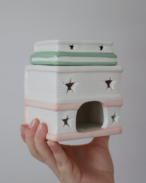 Book Stack Oil / Candle Melt Burner