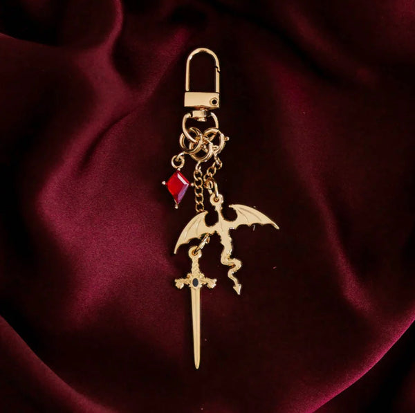 Dragon Rider Charmlet - Gold