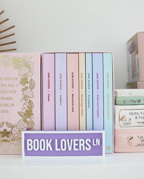 Book Lovers - Book Shelf Sign