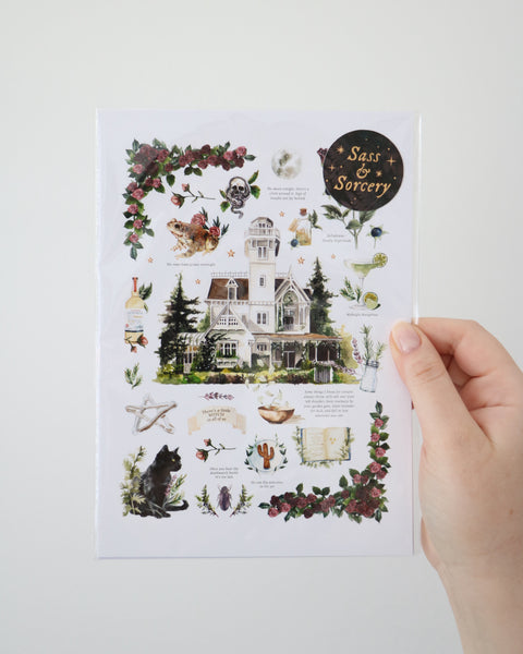 Practical Magic Story - Water Colour Print A5