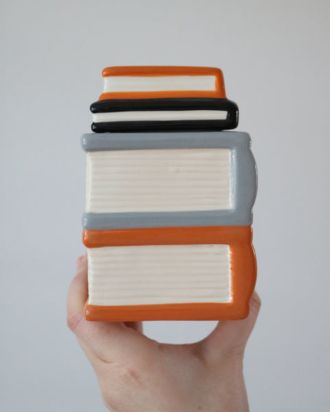 The Haunted Library Book Stack Oil / Wax Burner