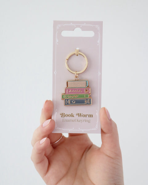 Book Haul Keyring
