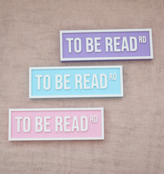 Top. Read Sign To Be Read - Book Shelf Sign – TheSimpleCollection