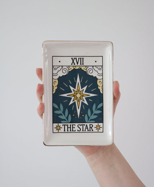 Vintage Tarot Trinket Dish - The Star