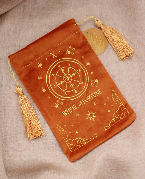 Vintage Tarot Bag - Wheel of Fortune