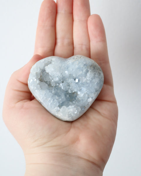 Celestite Heart