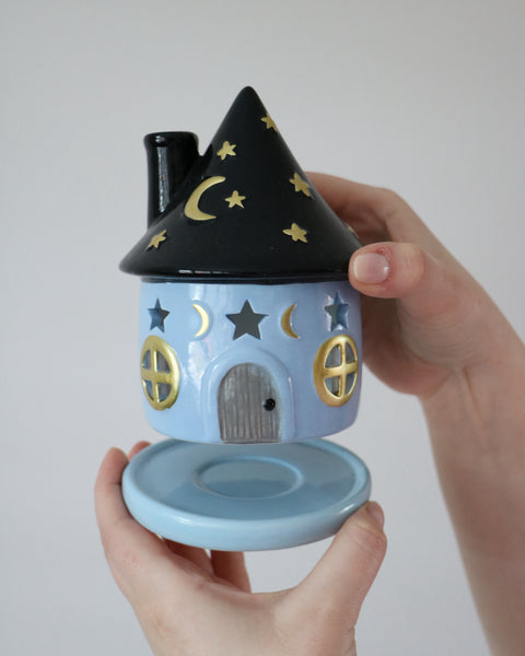 Celestial Cottage Incense Cone Holder