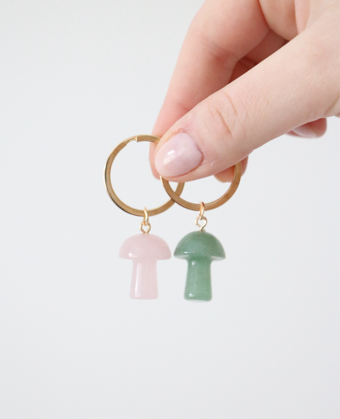 Mushroom Keyring