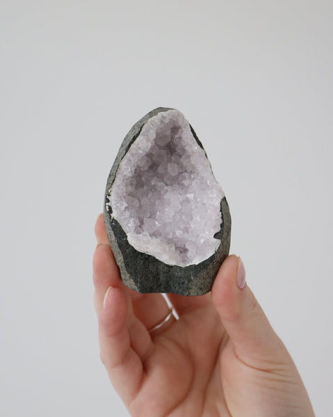 Apophyllite & Amethyst