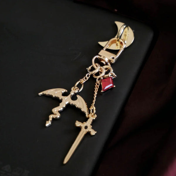 Dragon Rider Charmlet - Gold
