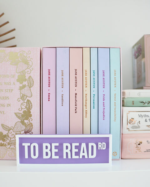 To Be Read - Book Shelf Sign