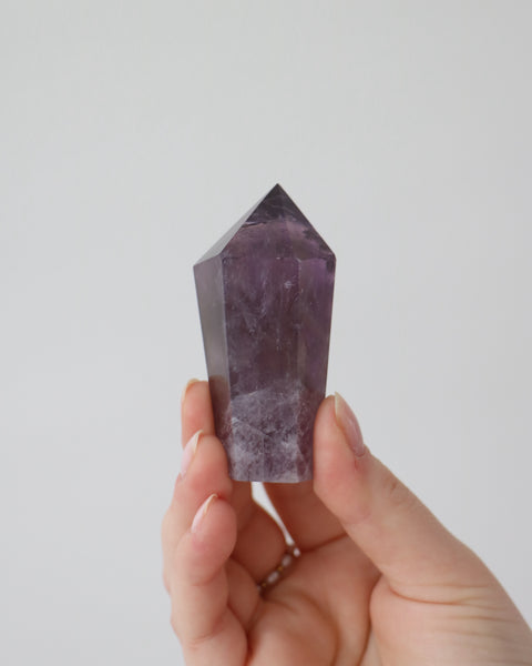 Polished Amethyst Point - 01