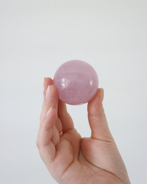 Rose Quartz Sphere - 02