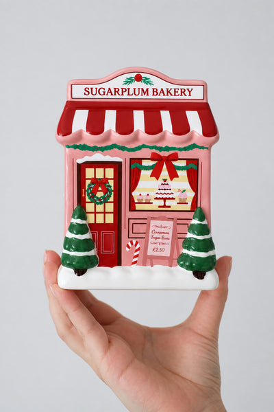 Sugarplum Bakery Ceramic Oil Burner & Wax Melt Warmer