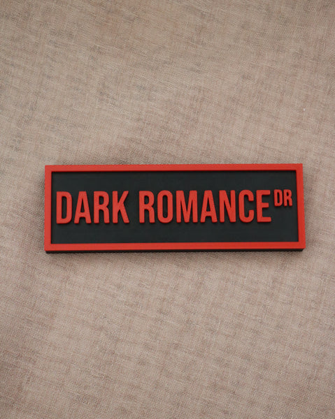 Dark Romance - Book Shelf Sign